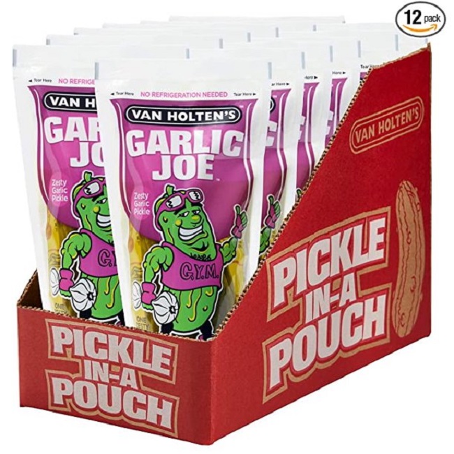 GARLIC JOE CHARACTER PICKLE 12/9oz *04/26 Gold Star Distribution Inc