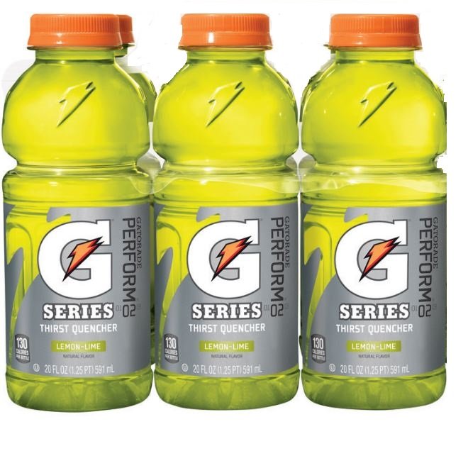 *20oz GATORADE LEMON LIME 24CT *6/24 Gold Star Distribution Inc