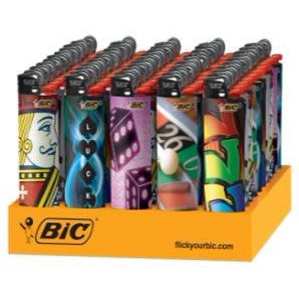 BIC LIGHTER LIMITED *GAMING 50CT Gold Star Distribution Inc