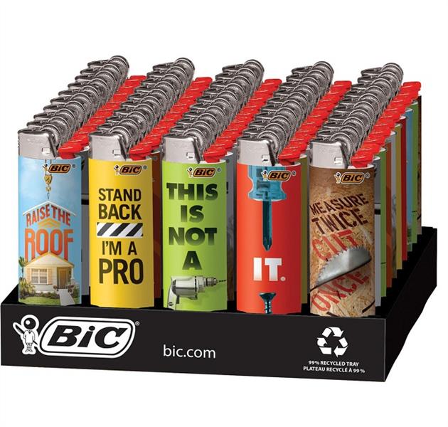 BIC LIGHTERS SHOP TALK 50CT Gold Star Distribution Inc