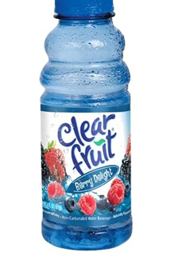CLEAR FRUIT BERRY DELIGHT WATER 16.9oz/24CT Gold Star Distribution Inc
