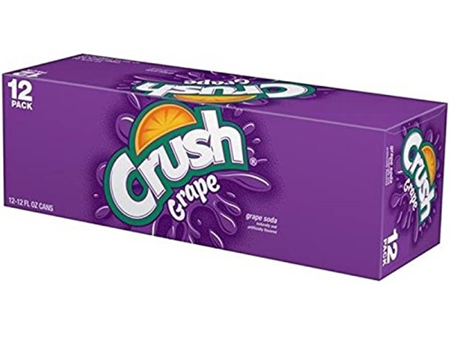 CRUSH GRAPE (2/12PK) *02/24* Gold Star Distribution Inc