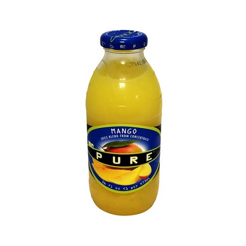 MR. PURE MANGO 16oz/12CT Gold Star Distribution Inc