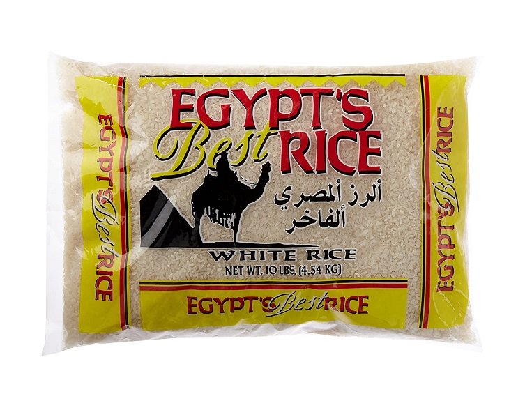 EGYPT'S BEST RICE POLY BAG 4/10 LB - Gold Star Distribution Inc